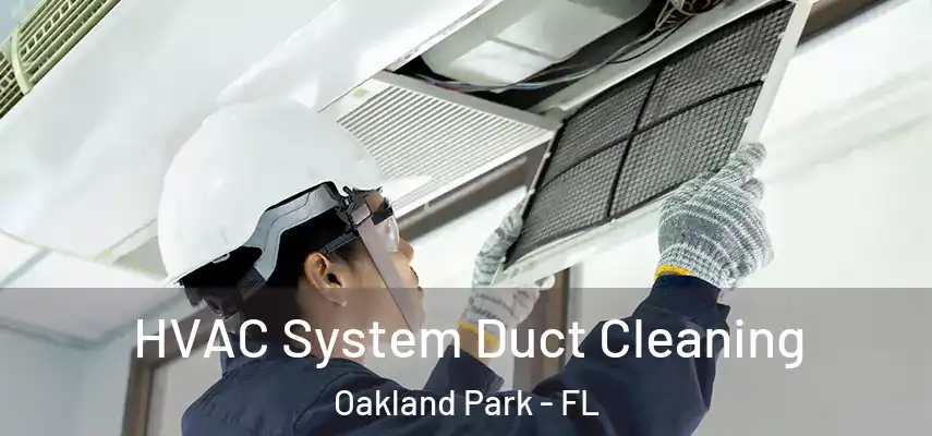  HVAC System Duct Cleaning Oakland Park - FL
